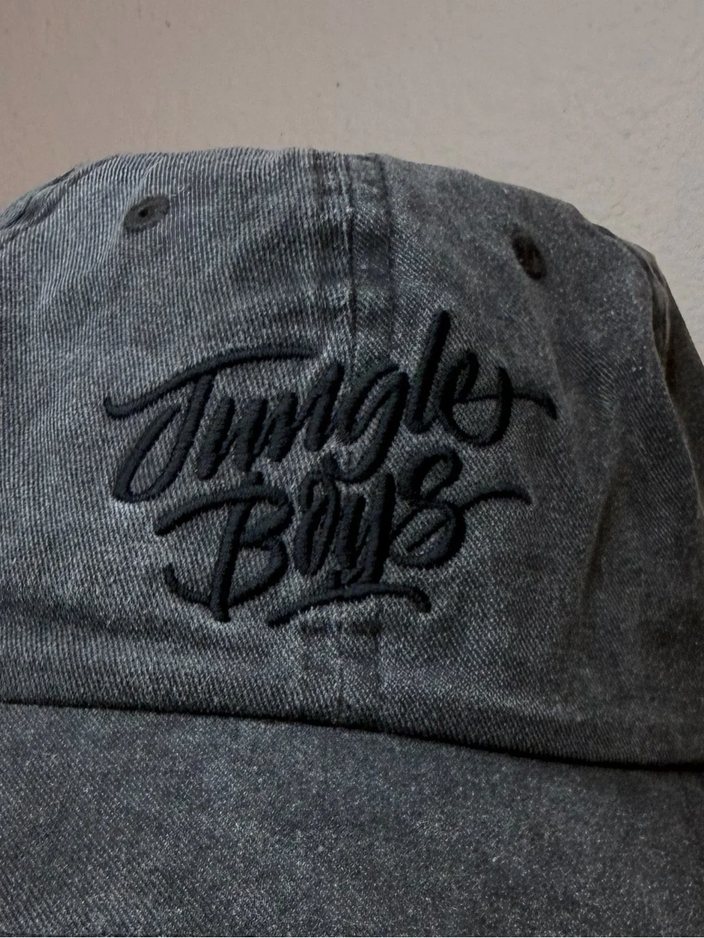 Jungle Boys | Washed Black Dad Cap